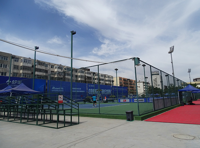 寧夏體育館網球場專業照明案例